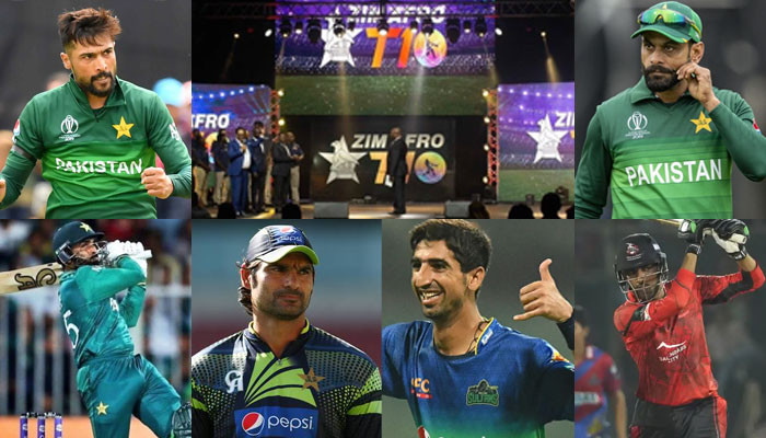 Zim Afro T-Ten League, 8 Pakistani cricketers selected