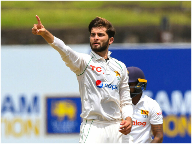 cheek test;  Shaheen Afridi took 100 wickets