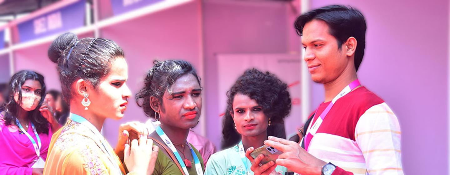 India is working towards employment equity, including through job fairs like this one, aimed at accelerating the inclusion of the transgender community. India is working towards employment equity, including through job fairs like this one, aimed at accelerating the inclusion of the transgender community.
