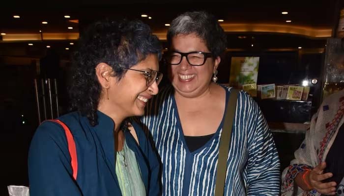 Aamir Khan's ex-begums turned heads at the book's launch event Reena Dutta (right), Kiran Rao (left)