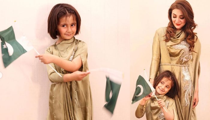 Former actress Ayesha Khan shared pictures with her daughter Photos courtesy of Instagram