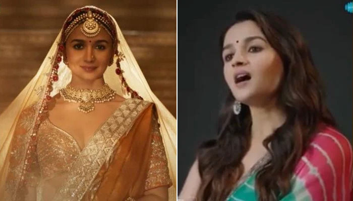 Alia Bhatt claims she wore a lehenga weighing 3,000 kg in the film Rocky Rani Ki Prem Kahani. Photos courtesy of Social Media