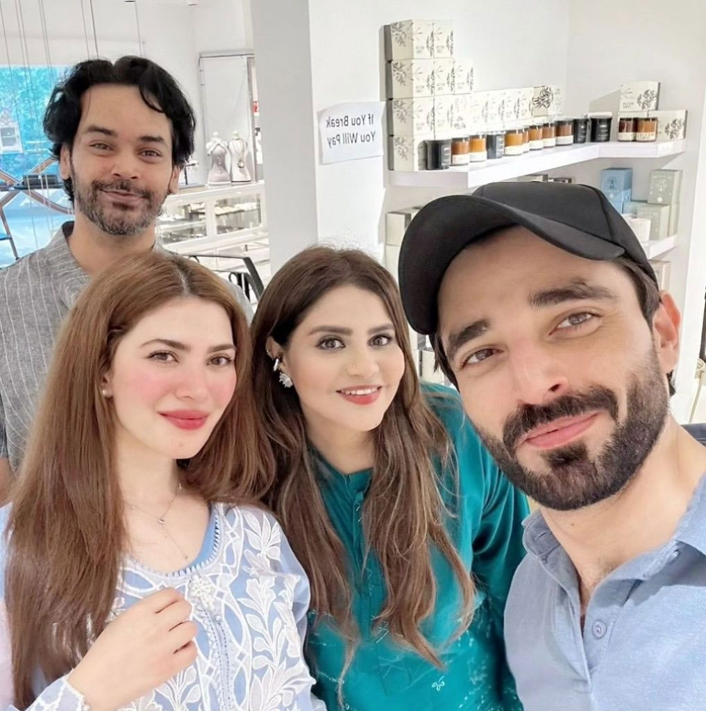 Nemal Khawar and Hamza Ali Abbasi new pictures viral