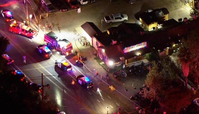 3 killed in biker club shooting, police kill assailant A heavy police force is present in the area after the shooting.
