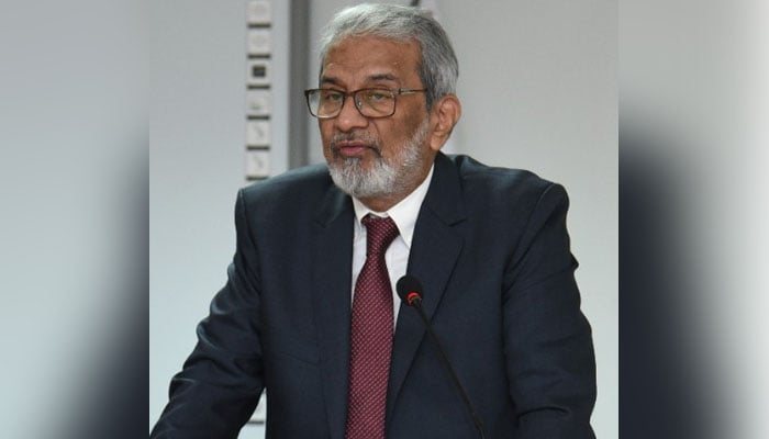 Petition against the appointment of Caretaker Chief Minister Sindh Justice (R) Muqoob Baqir declared inadmissible File photo