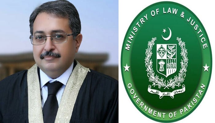 Law Ministry condemns PTI's campaign against Chief Justice of Islamabad High Court File photo