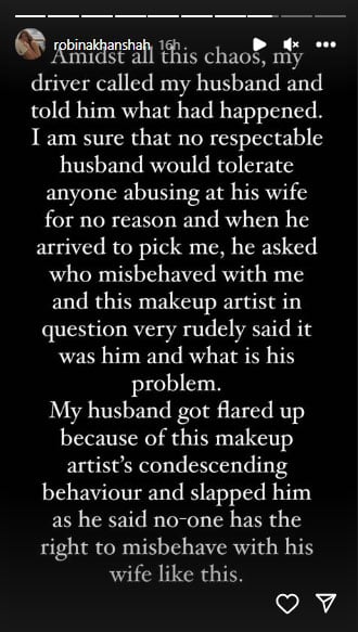 Rubina Khan gave an explanation for torturing her husband's makeup artist