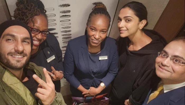 Ranveer Singh and Deepika Padukone arrived in Kenya for a vacation