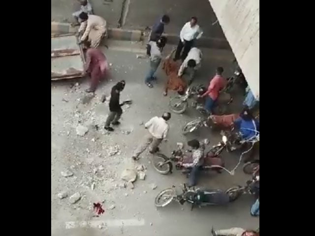 Underpass incident;  Karachi's infrastructure has become a booty for drug addicts