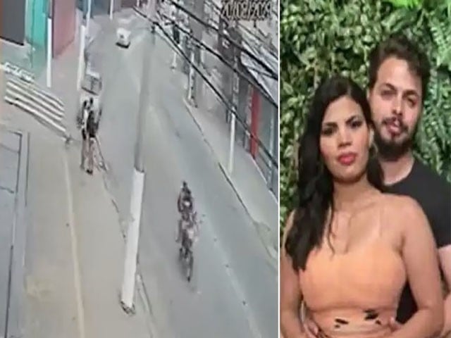 While kissing on the road, the couple was crushed by a speeding car A 31-year-old boy died on the spot while a 26-year-old girl was seriously injured, Photo: Daily Mail