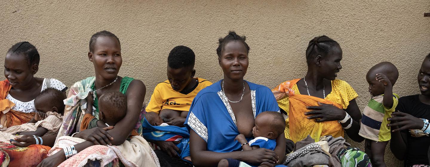 WFP supports women to breastfeed so that children can have the healthiest start in life. 