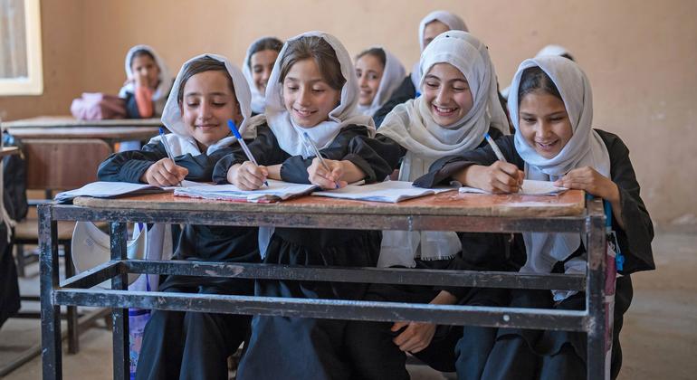 Afghan girls' voices for education echo loudly through new global campaign