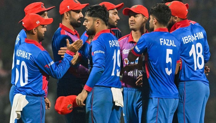 Afghanistan cricket team reached Pakistan