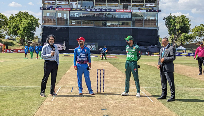 Afghanistan won the toss and decided to bat against Pakistan