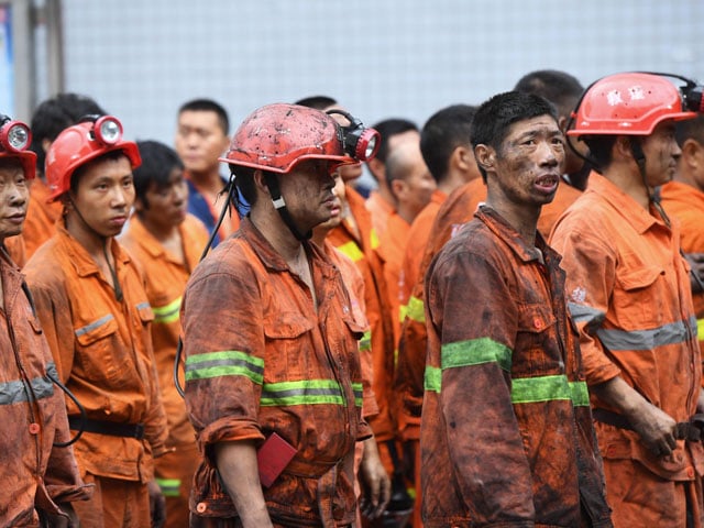 An explosion in a coal mine in China; 11 people were killed