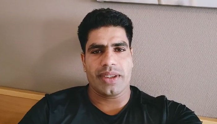 Arshad Nadeem's video message on qualifying for World Athletics Finals, Paris Olympics