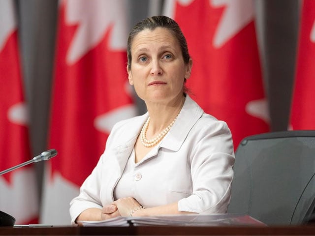 Canada's finance minister fined for speeding without owning a car