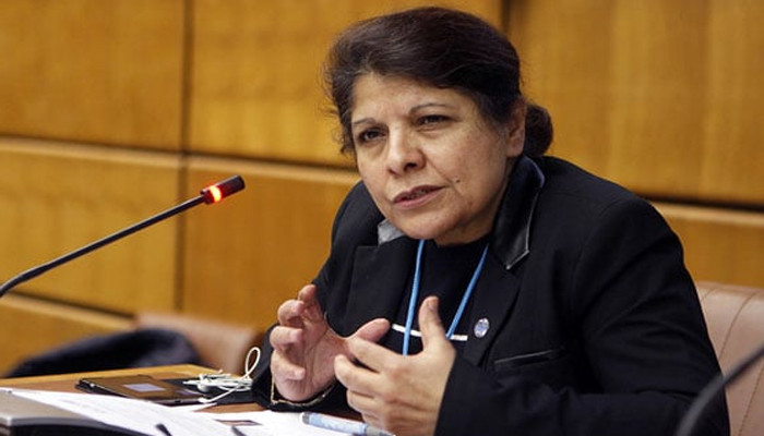 Caretaker Finance Minister Shamshad Akhtar