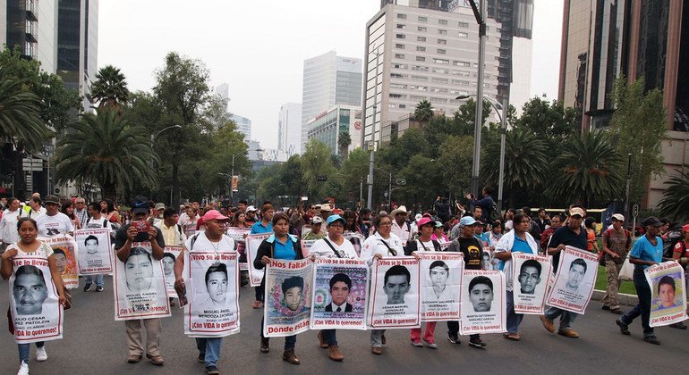 Guterres calls for end to ‘atrocious crime’ of enforced disappearances