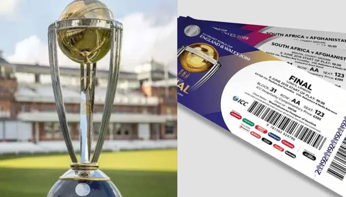 ICC Cricket World Cup 2023, ticket sales will start from today