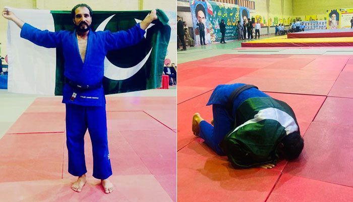 Pakistani team won gold medal in judo competitions