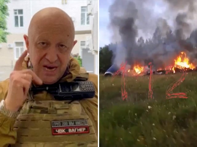 Plane crashes in Russia, 10 people including leader of rebel group Prigozhin killed