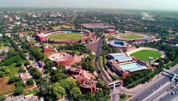 Police took over the security arrangements at Nishtar Park Sports Complex