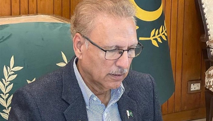 President Arif Alvi's disclosure of pressure on his secretary