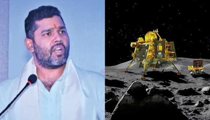 Rajasthani minister's strange statement about 'Chandrayan 3' landing on the moon