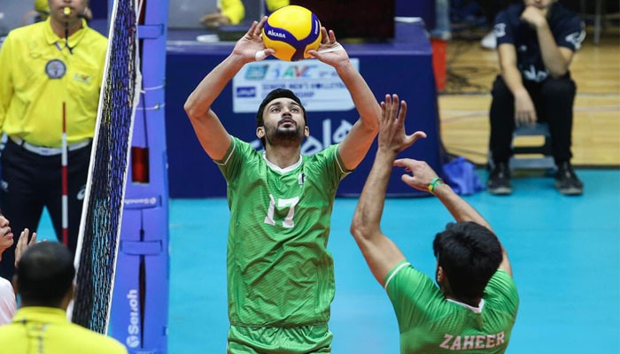 Seventh position of Pakistan in Asian Volleyball Championship