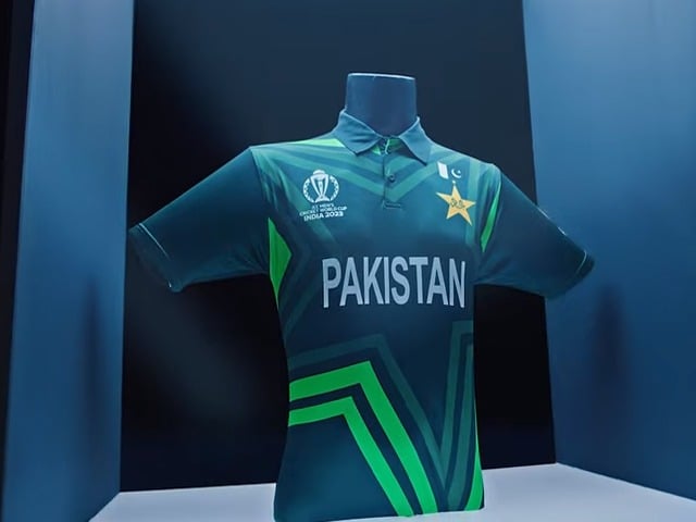 Star Nation World Cup Jersey unveiled by Pakistan Cricket Team