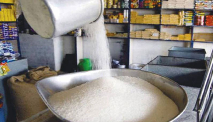 The price of sugar per kg remained at Rs 152