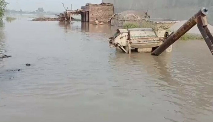 The relays of raging rivers reached Sindh