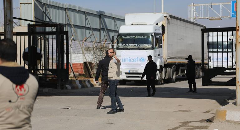 UN: Deal reached with Syria to reopen main border crossing from Türkiye