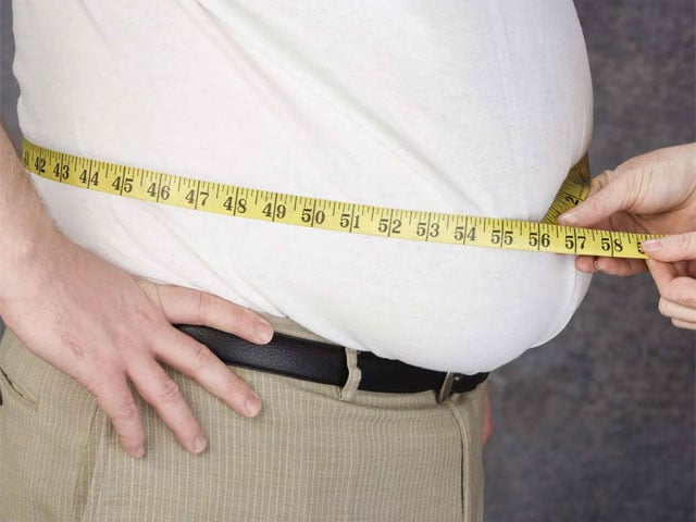 Weight gain in middle age can increase the chance of death