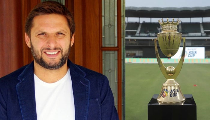 What did Shahid Afridi say about holding the Asia Cup in Pakistan after 15 years?