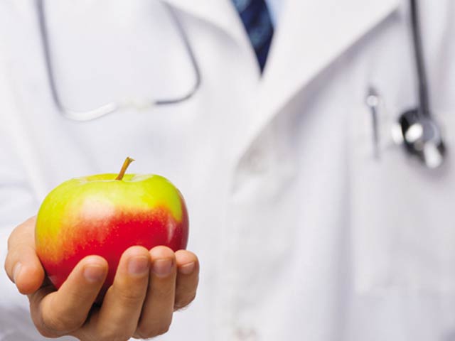 Will an apple a day keep the doctor away?