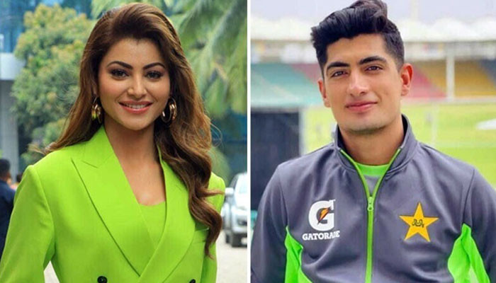 Urvashi Rotila shared a picture of Naseem Shah before the India-Pakistan match