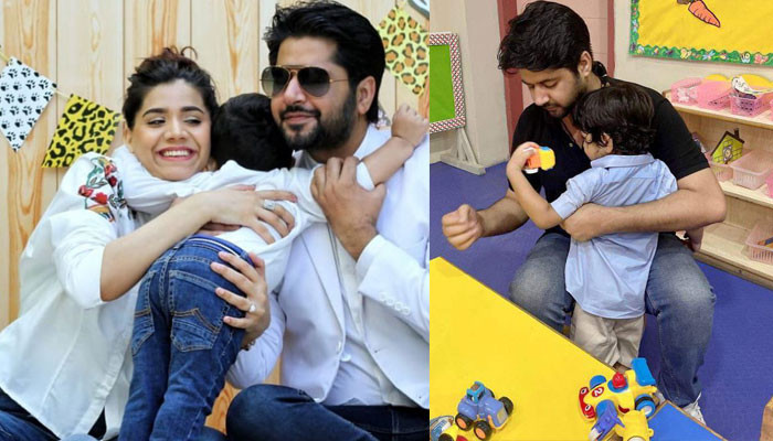 Karan Ashfaq showed his son's face to his fans for the first time