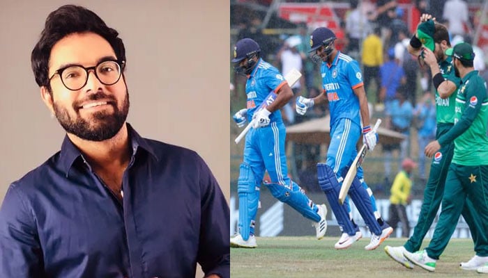 Who was the real loss due to Pakistan India match being affected?  Yasir Hussain said