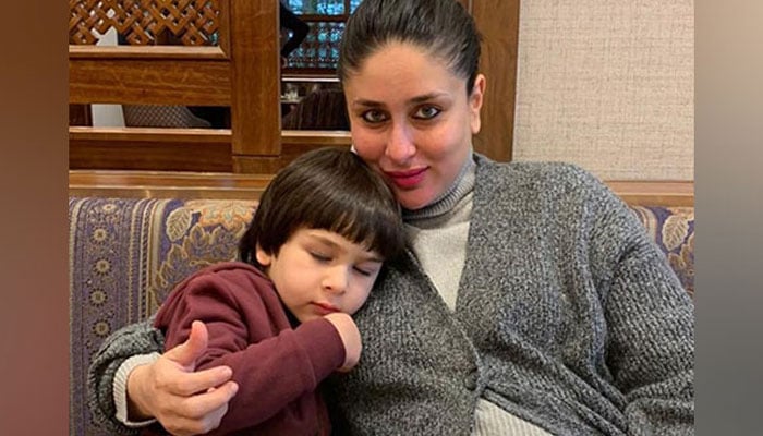 What important question did son Taimur Ali Khan ask Kareena Kapoor about 'Aya'? File photo