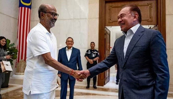 The Prime Minister of Malaysia also turned out to be a fan of Rajinikanth