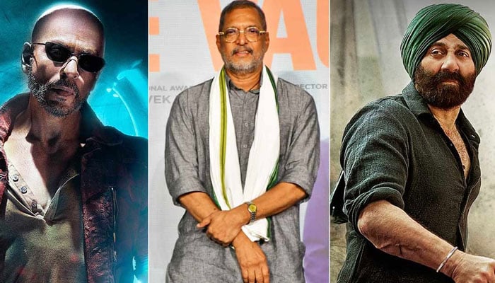 Nana Patekar's criticism of Shah Rukh Khan and Sunny Deol's films ---File photos
