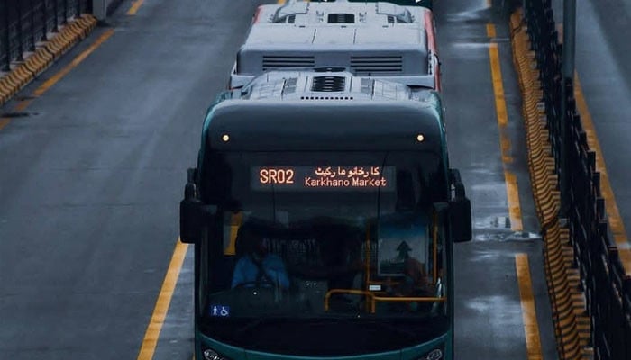 Caretaker Khyber Pakhtunkhwa government's refusal to give 1 billion rupees for BRT —File photo