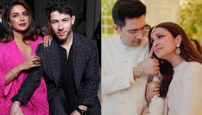 Will Priyanka Chopra and Nick Jonas not attend Parineeti Chopra and Raghav Chadha's wedding? ---Foil Photos