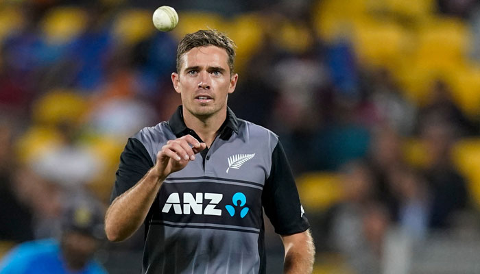 Fast bowler Tim Southee