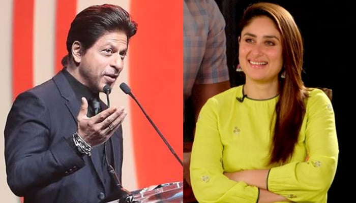 What did Kareena Kapoor say about Shah Rukh Khan's popularity around the world? File photo