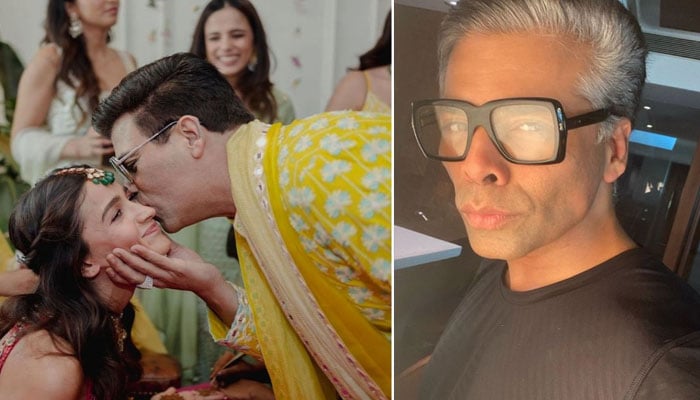 Alia Bhatt is like my 'first child', won't apologize for promoting, Karan Johar ---File photos
