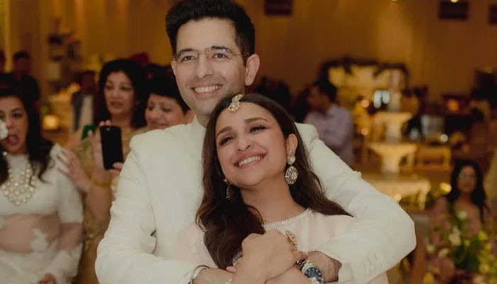 Parineeti Chopra and Raghav Chadha perform religious rituals before their wedding