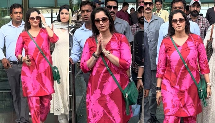 Parineeti Chopra's wedding, Sania Mirza arrives in Udaipur Photo courtesy of Indian Media